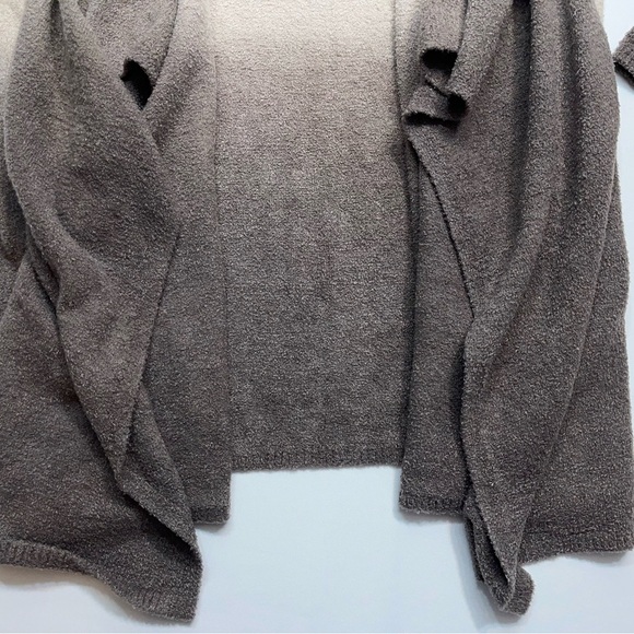 Barefoot Dreams Cardigan Womens Size L XL Bamboo Chic Lite Cocoa Ombre 436 - Picture 7 of 14
